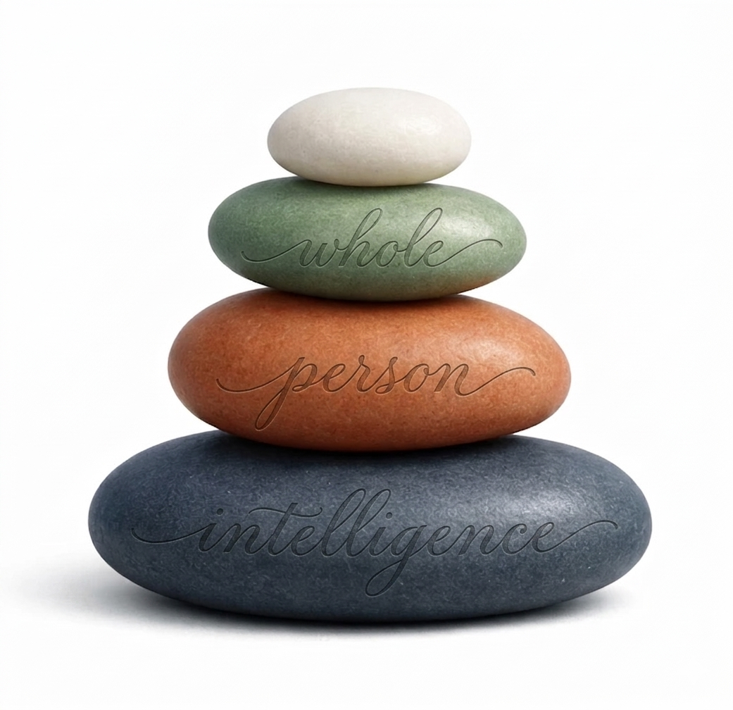 Whole-Person-Intelligence stones logo